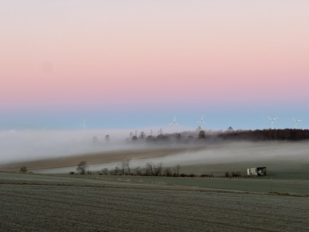 Landschaft im Sauerland, kurz vor Messinghausen