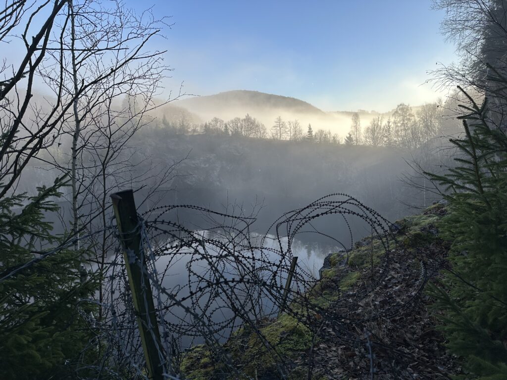 See im Berg im Winter