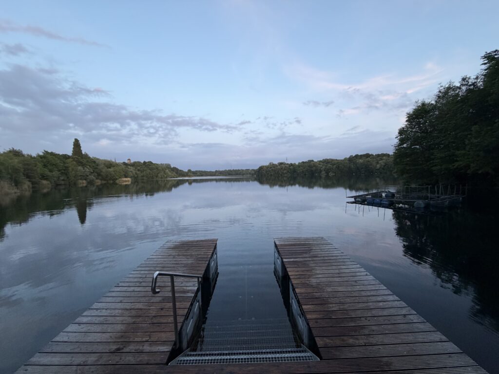 Steg bei Einstieg 5